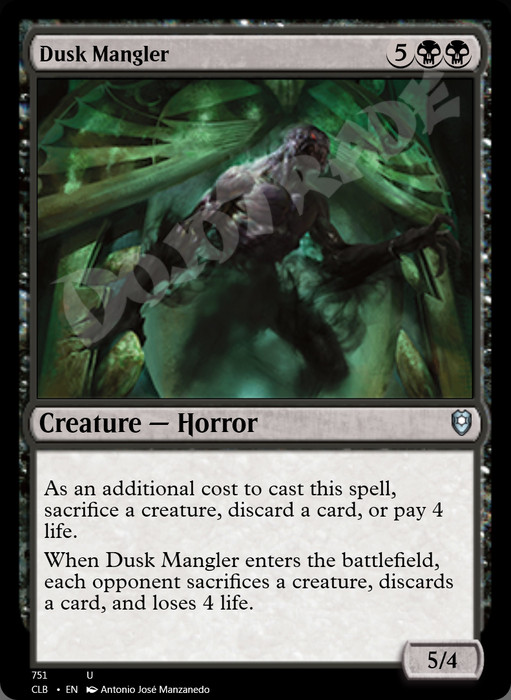 Dusk Mangler