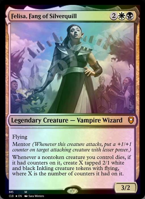 Felisa, Fang of Silverquill FOIL