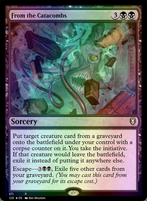 From the Catacombs FOIL