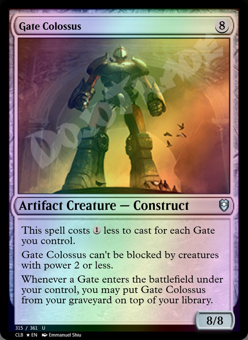 Gate Colossus FOIL