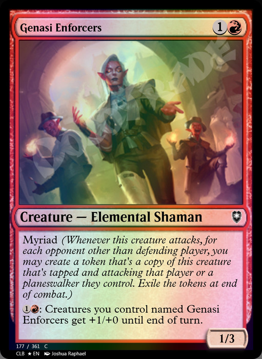 Genasi Enforcers FOIL