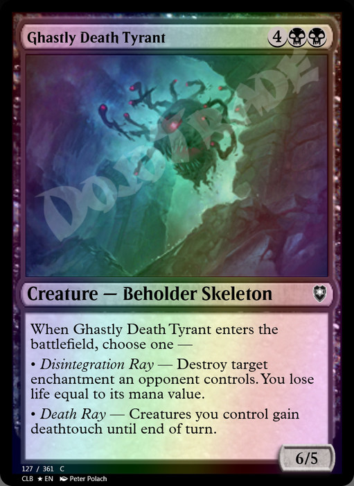 Ghastly Death Tyrant FOIL