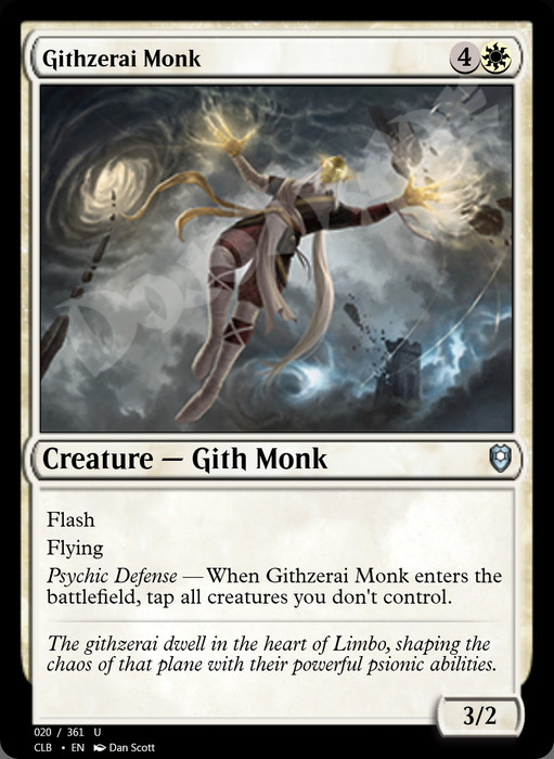 Githzerai Monk