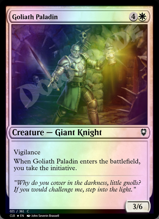 Goliath Paladin FOIL