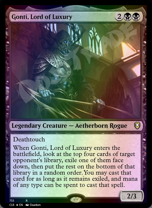 Gonti, Lord of Luxury FOIL