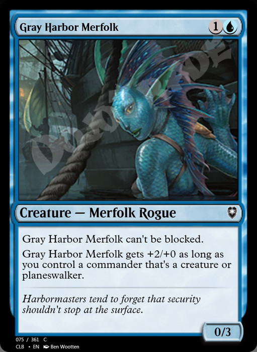 Gray Harbor Merfolk