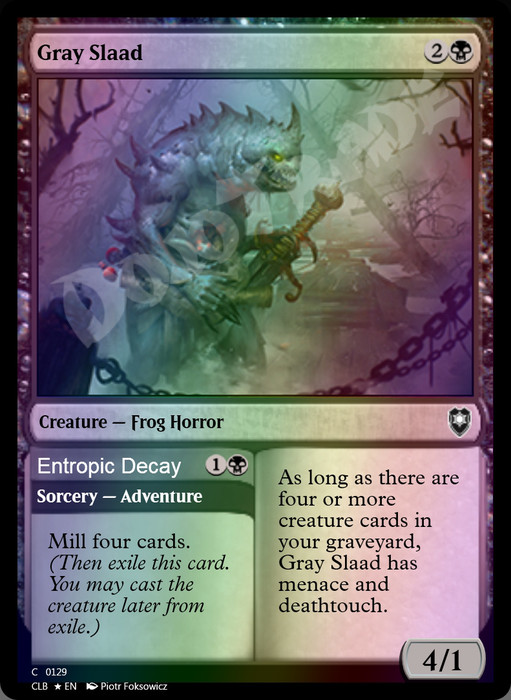 Gray Slaad FOIL