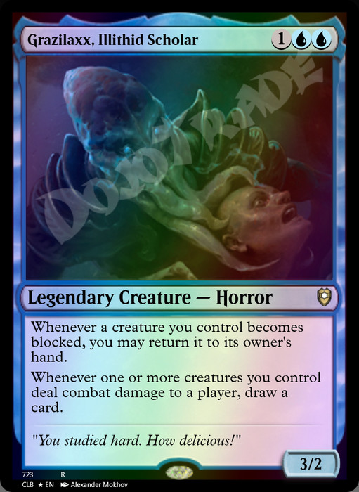 Grazilaxx, Illithid Scholar FOIL