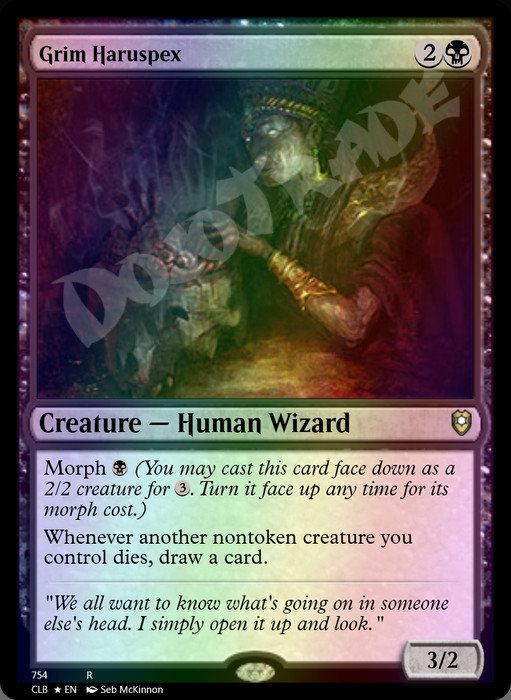 Grim Haruspex FOIL