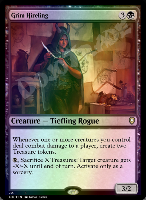 Grim Hireling FOIL