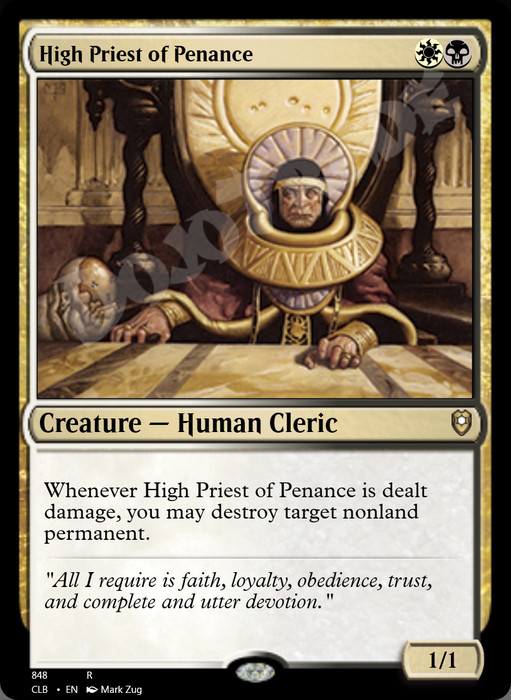 High Priest of Penance