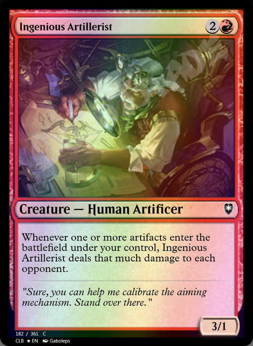 Ingenious Artillerist FOIL