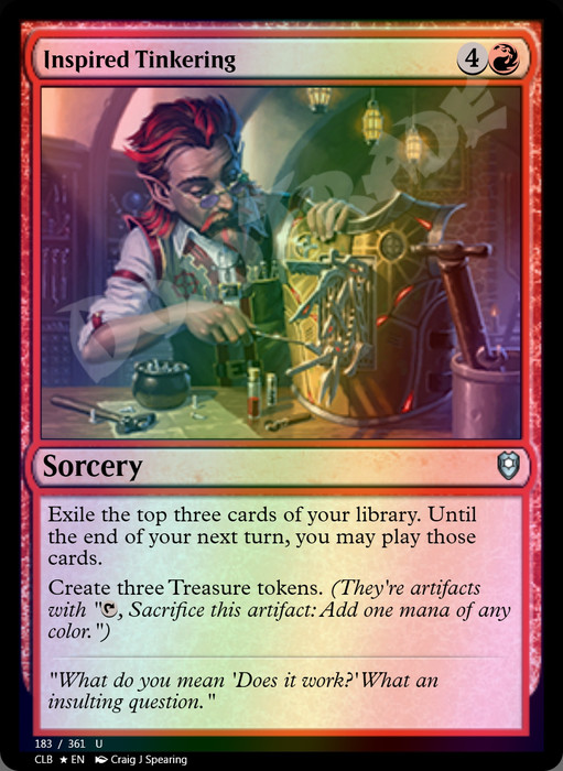 Inspired Tinkering FOIL