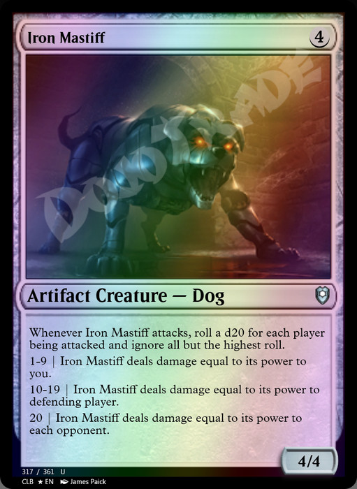 Iron Mastiff FOIL