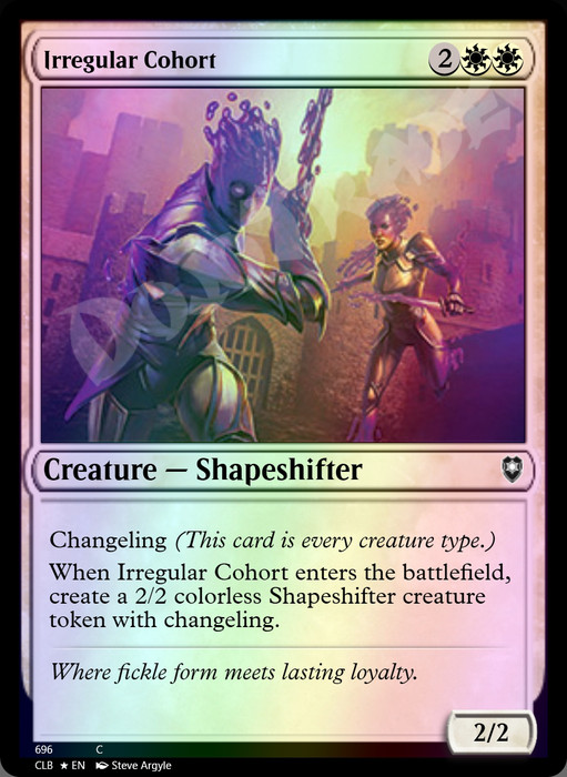 Irregular Cohort FOIL