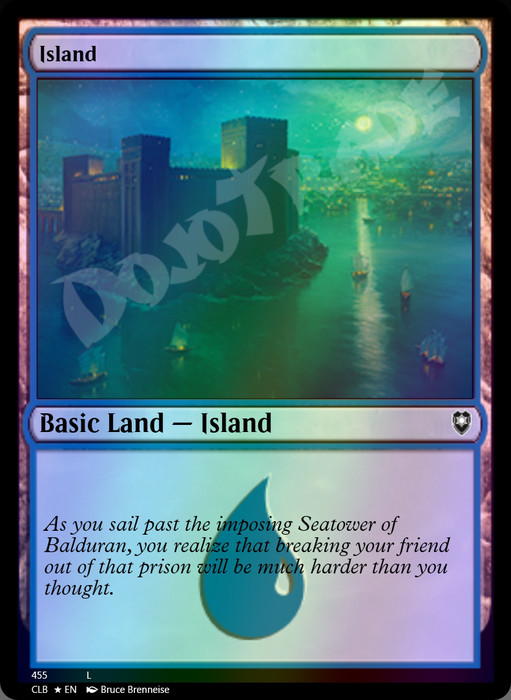 Island (#455) FOIL