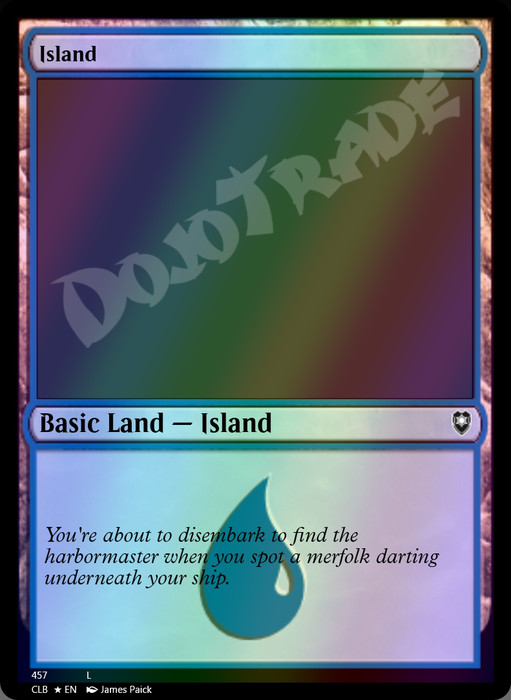 Island (#457) FOIL