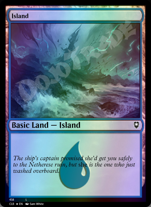 Island (#458) FOIL