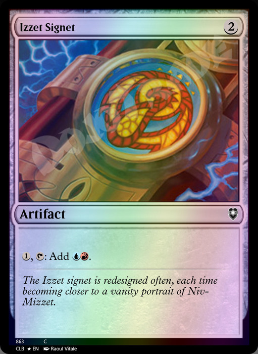 Izzet Signet FOIL