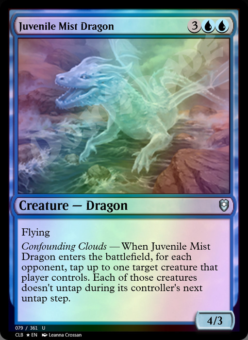 Juvenile Mist Dragon FOIL