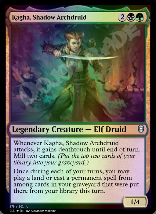 Kagha, Shadow Archdruid FOIL