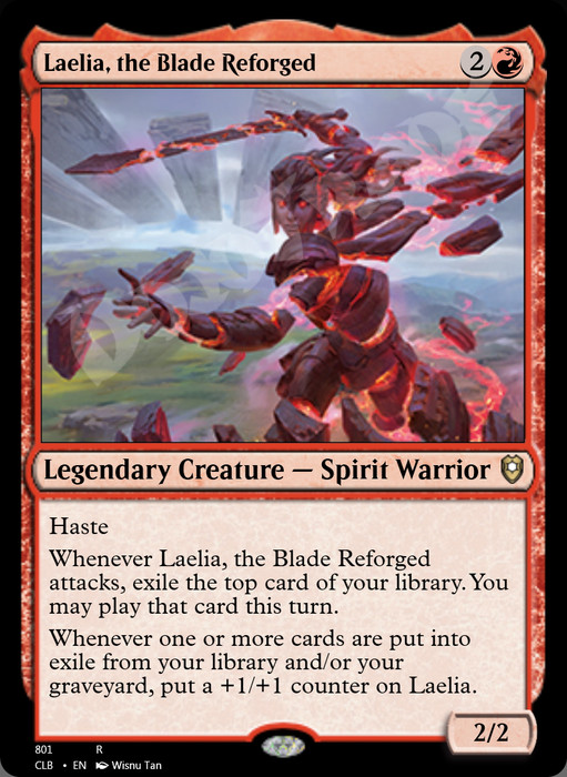 Laelia, the Blade Reforged