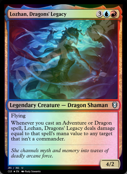 Lozhan, Dragons' Legacy FOIL