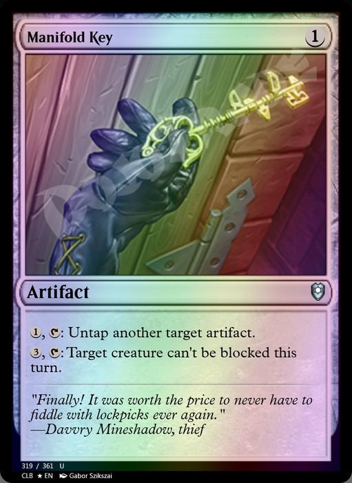 Manifold Key FOIL