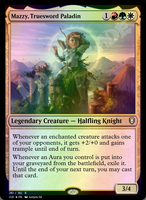 Mazzy, Truesword Paladin FOIL