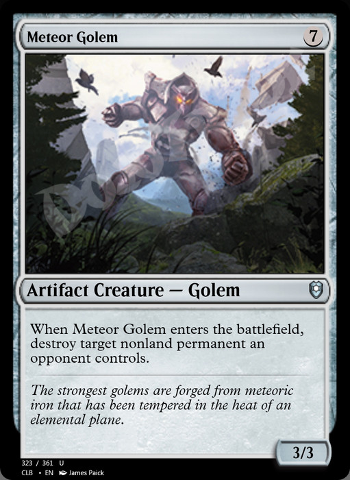 Meteor Golem