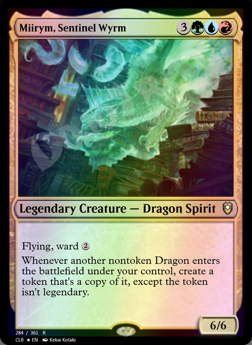 Miirym, Sentinel Wyrm FOIL