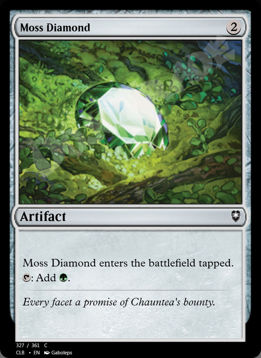 Moss Diamond