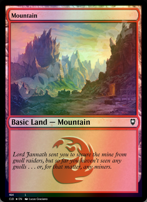 Mountain (#464) FOIL