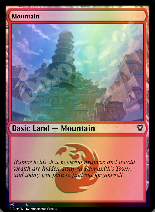 Mountain (#465) FOIL