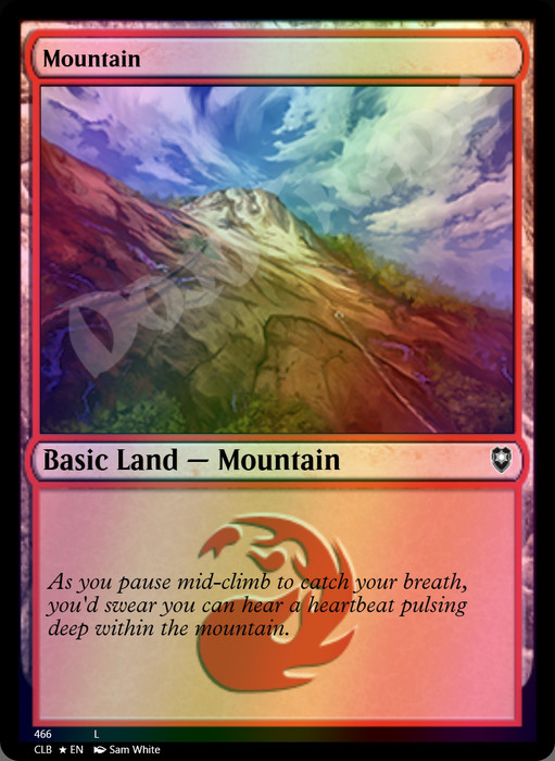 Mountain (#466) FOIL