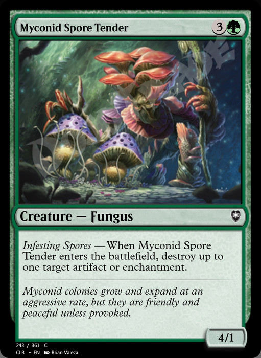 Myconid Spore Tender