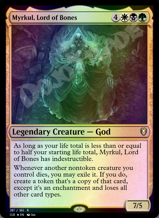 Myrkul, Lord of Bones FOIL