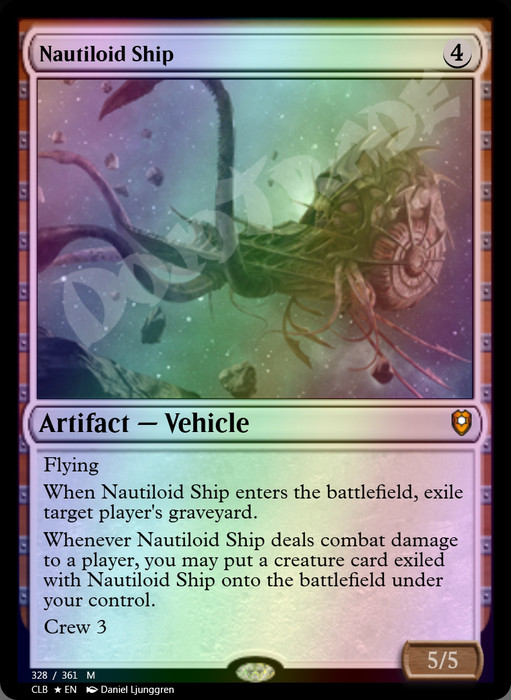 Nautiloid Ship FOIL