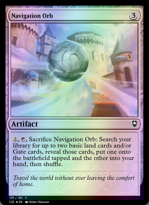 Navigation Orb FOIL