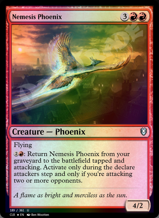 Nemesis Phoenix FOIL