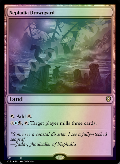 Nephalia Drownyard FOIL