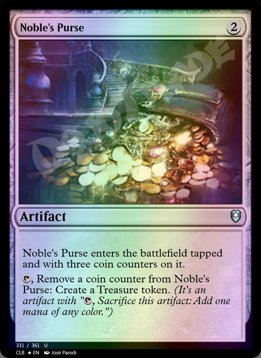 Noble's Purse FOIL