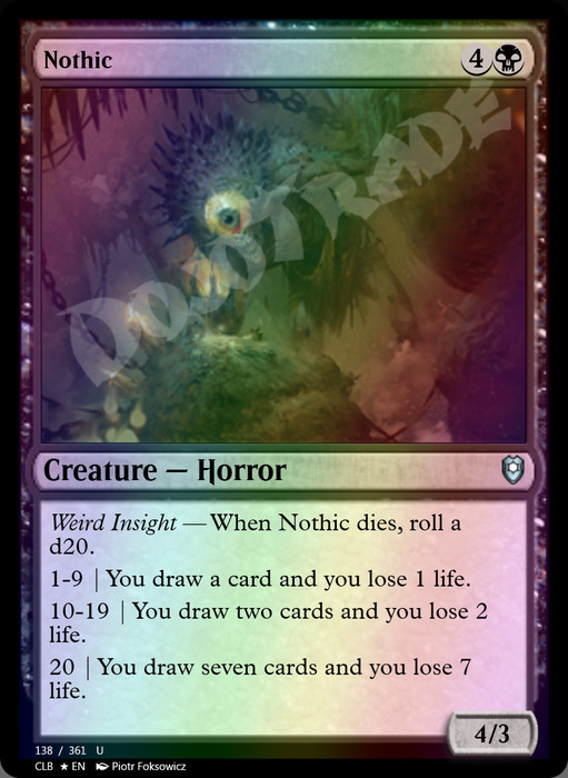 Nothic FOIL