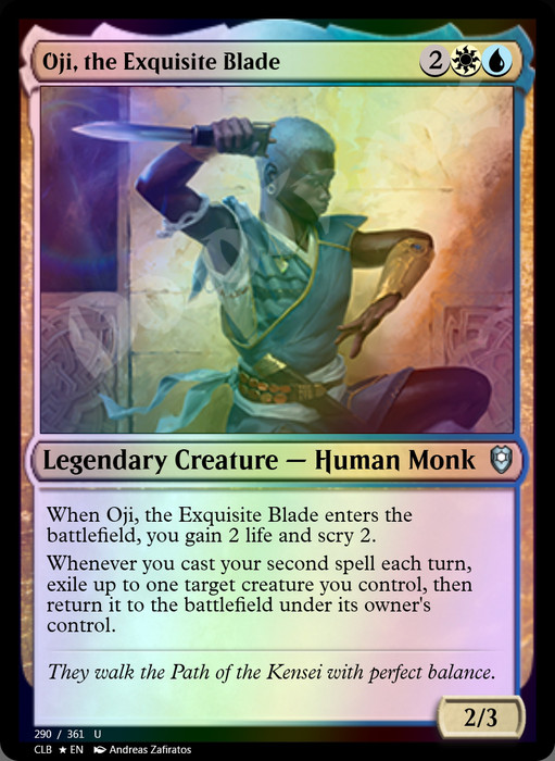 Oji, the Exquisite Blade FOIL