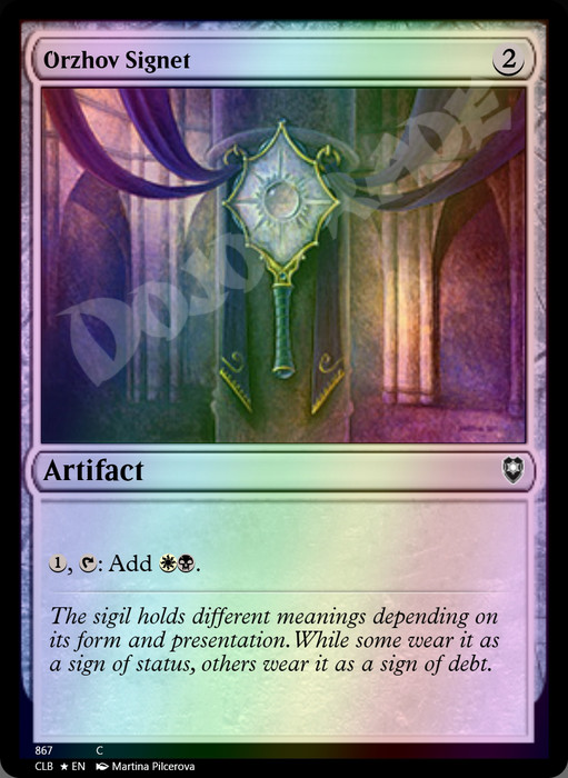 Orzhov Signet FOIL