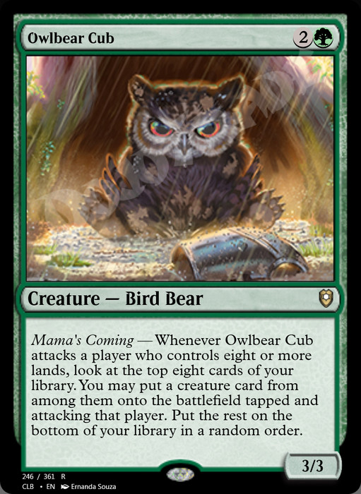 Owlbear Cub