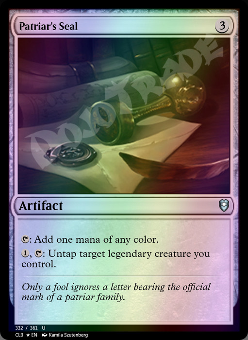 Patriar's Seal FOIL