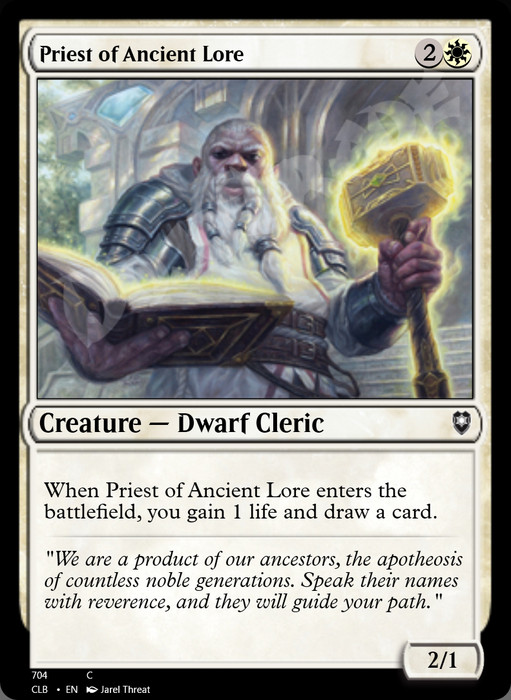 Priest of Ancient Lore