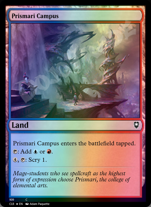 Prismari Campus FOIL