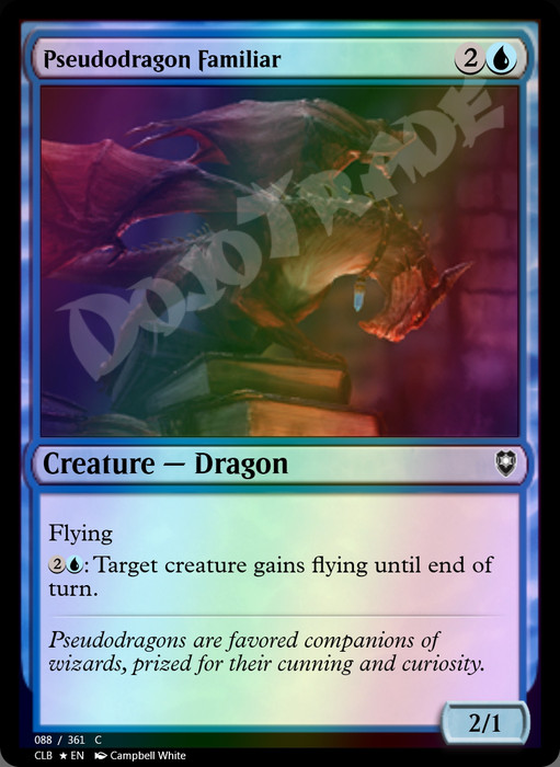 Pseudodragon Familiar FOIL